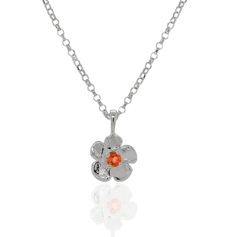 Petite Lavender Gem Necklace