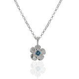 Petite Lavender Gem Necklace
