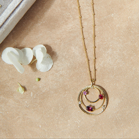 Orbit Necklace - Gold