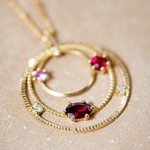 Orbit Necklace - Gold
