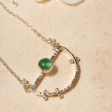 Mini Half Moon Necklace