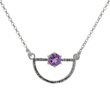 Mini Half Moon Necklace
