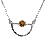 Mini Half Moon Necklace