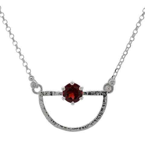 Mini Half Moon Necklace