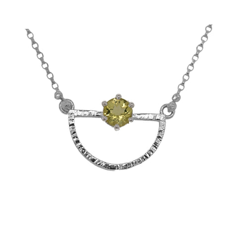 Mini Half Moon Necklace