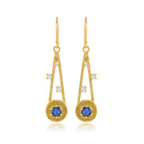 Mini Shooting Star Earrings - Gold