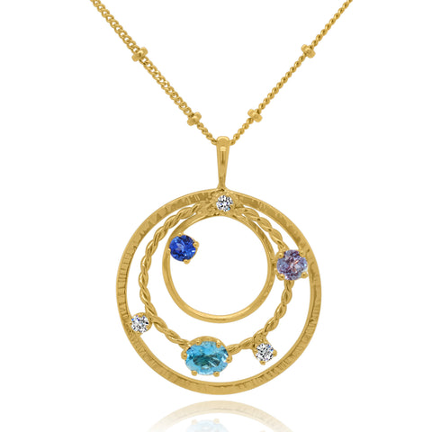 Orbit Necklace - Gold