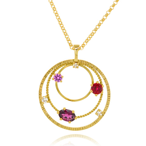 Orbit Necklace - Gold
