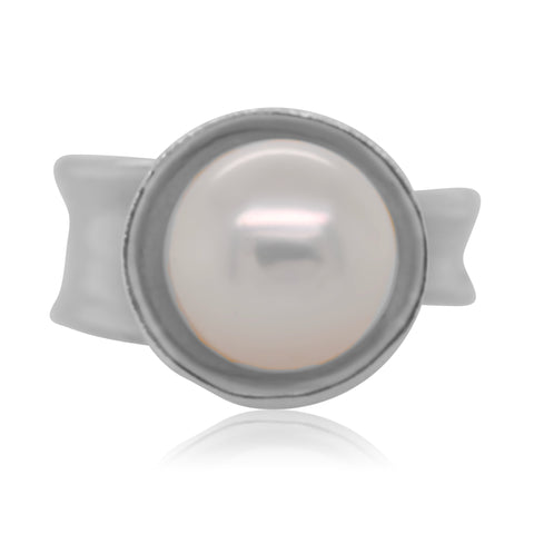 Pearl Ripple Ring