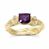 Pansy Petals Ring in 18K Yellow Gold_Fine Collection_Kristen Baird®