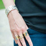 Kristen Baird rocking her 1" Splash Cuff