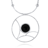 Nebula Necklace in Onyx by Kristen Baird®
