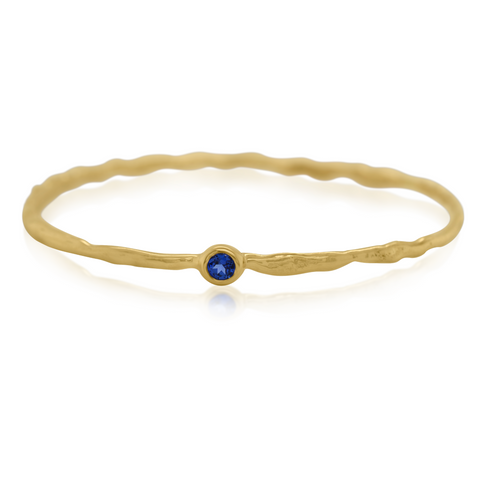 Sandy Breeze Gem 14K Yellow Gold with Sapphire