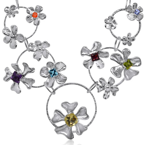 collier blooming necklace